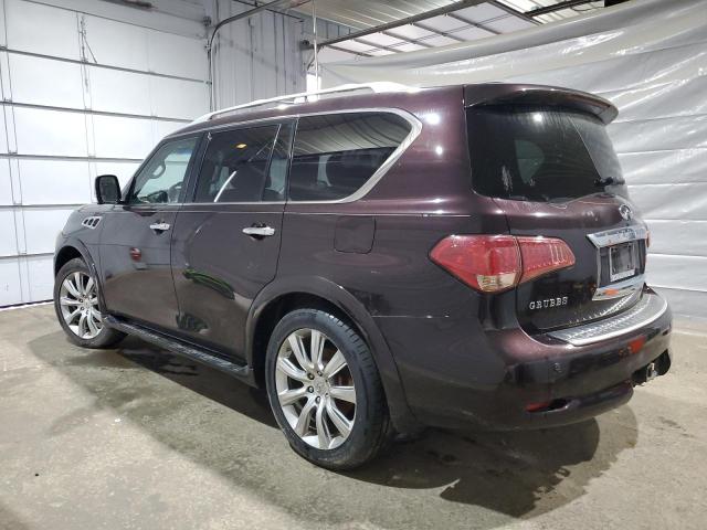  INFINITI QX80 2014 Fioletowy