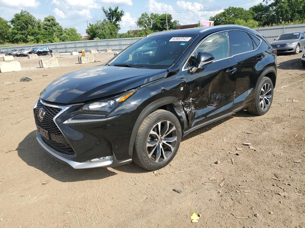 LEXUS NX 2015 VIN JTJBARBZ2F2008102