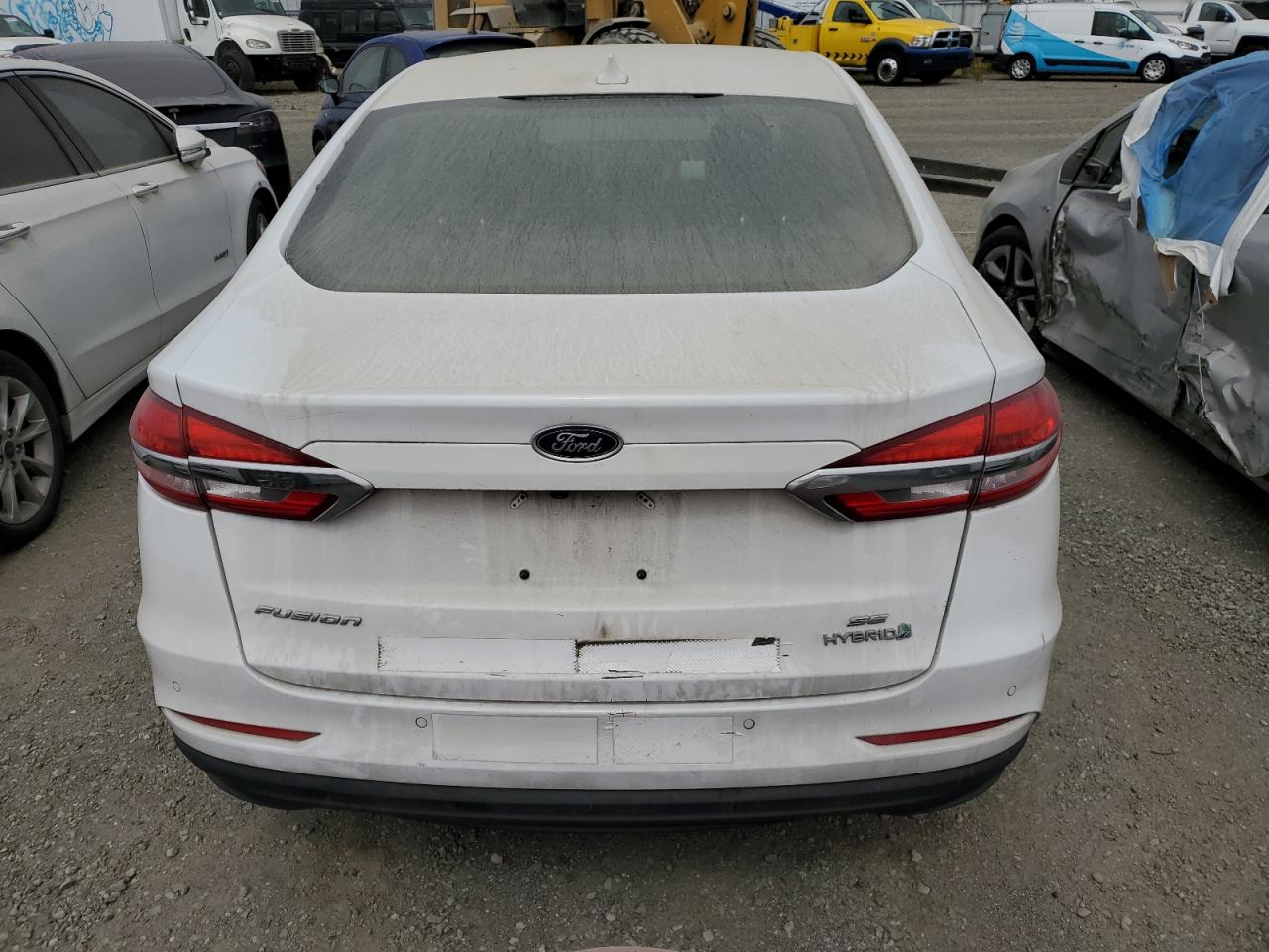 2019 Ford Fusion Se VIN: 3FA6P0LU1KR124873 Lot: 57161255