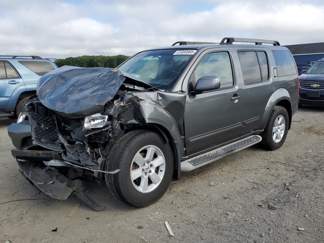 2009 Nissan Pathfinder S на продаже в Assonet, MA - Front End