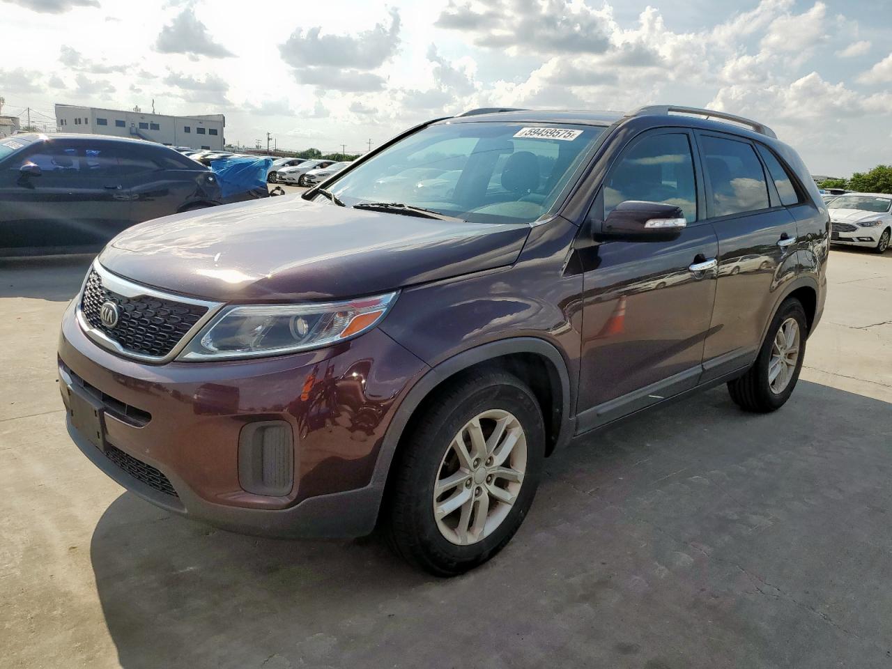2014 Kia Sorento Lx იყიდება Grand Prairie-ში, TX - Hail