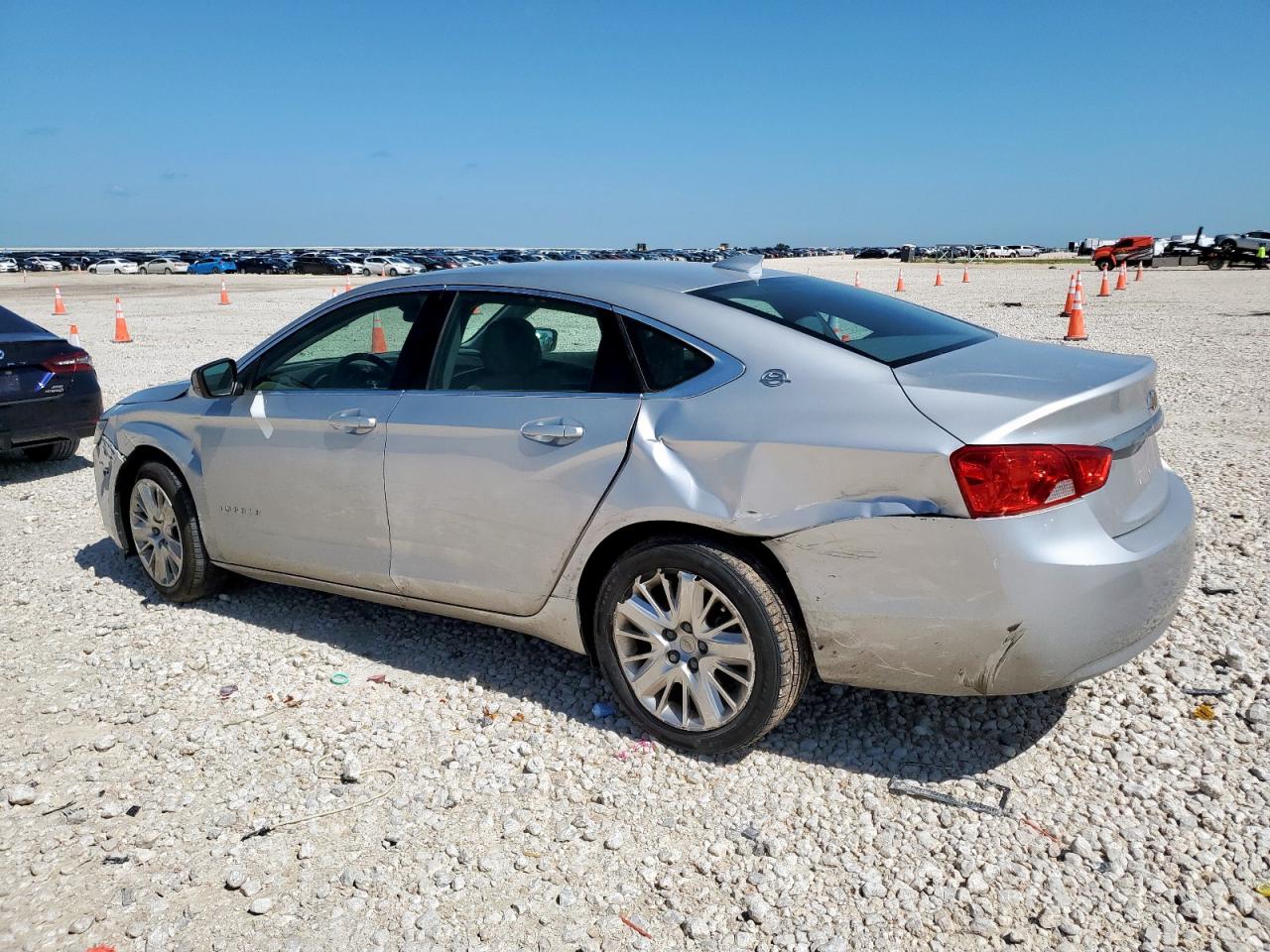 2017 Chevrolet Impala Ls silver sedan gas 2G11Z5SA4H9194300 photo #3