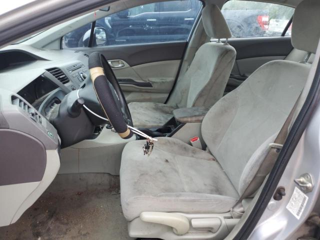 Sedans HONDA CIVIC 2012 Silver