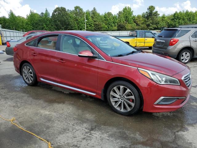 Седаны HYUNDAI SONATA 2015 Красный