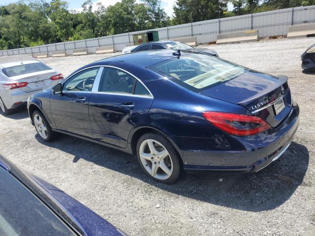 Sedans MERCEDES-BENZ CLS-CLASS 2014 Blue