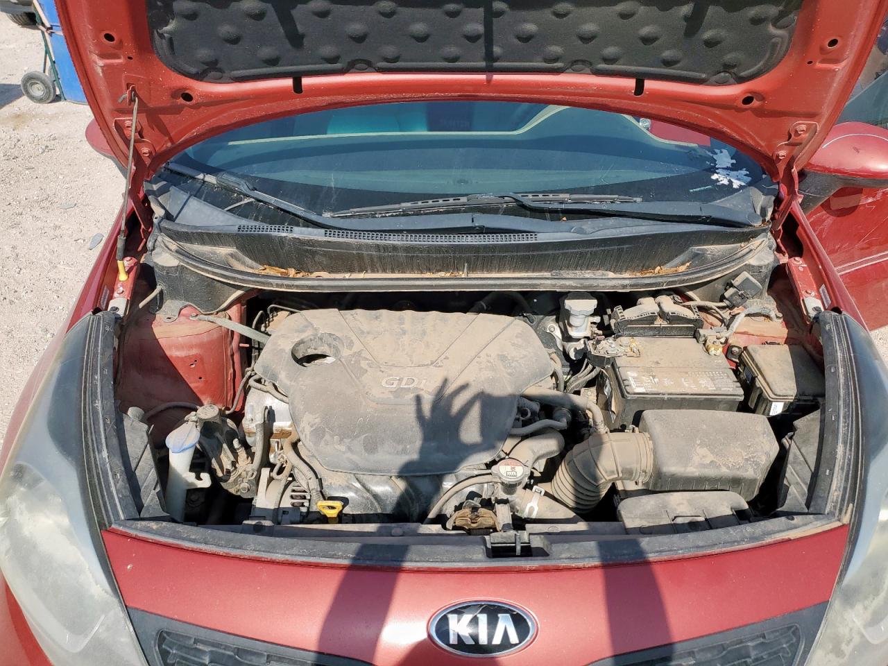 2015 Kia Rio Lx VIN: KNADM4A3XF6461022 Lot: 61372495