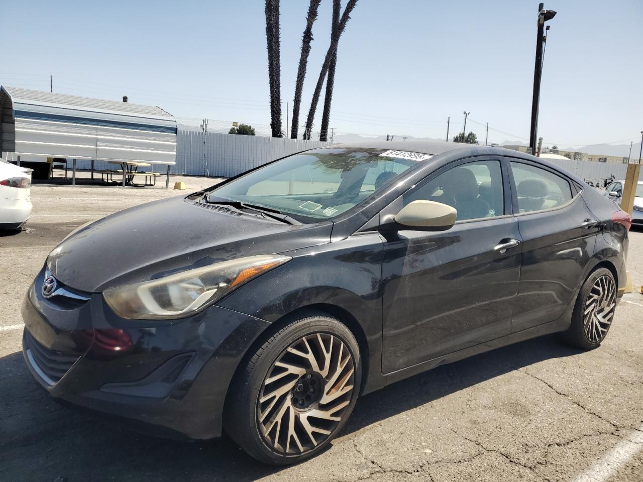 2014 Hyundai Elantra Se იყიდება Van Nuys-ში, CA - Mechanical