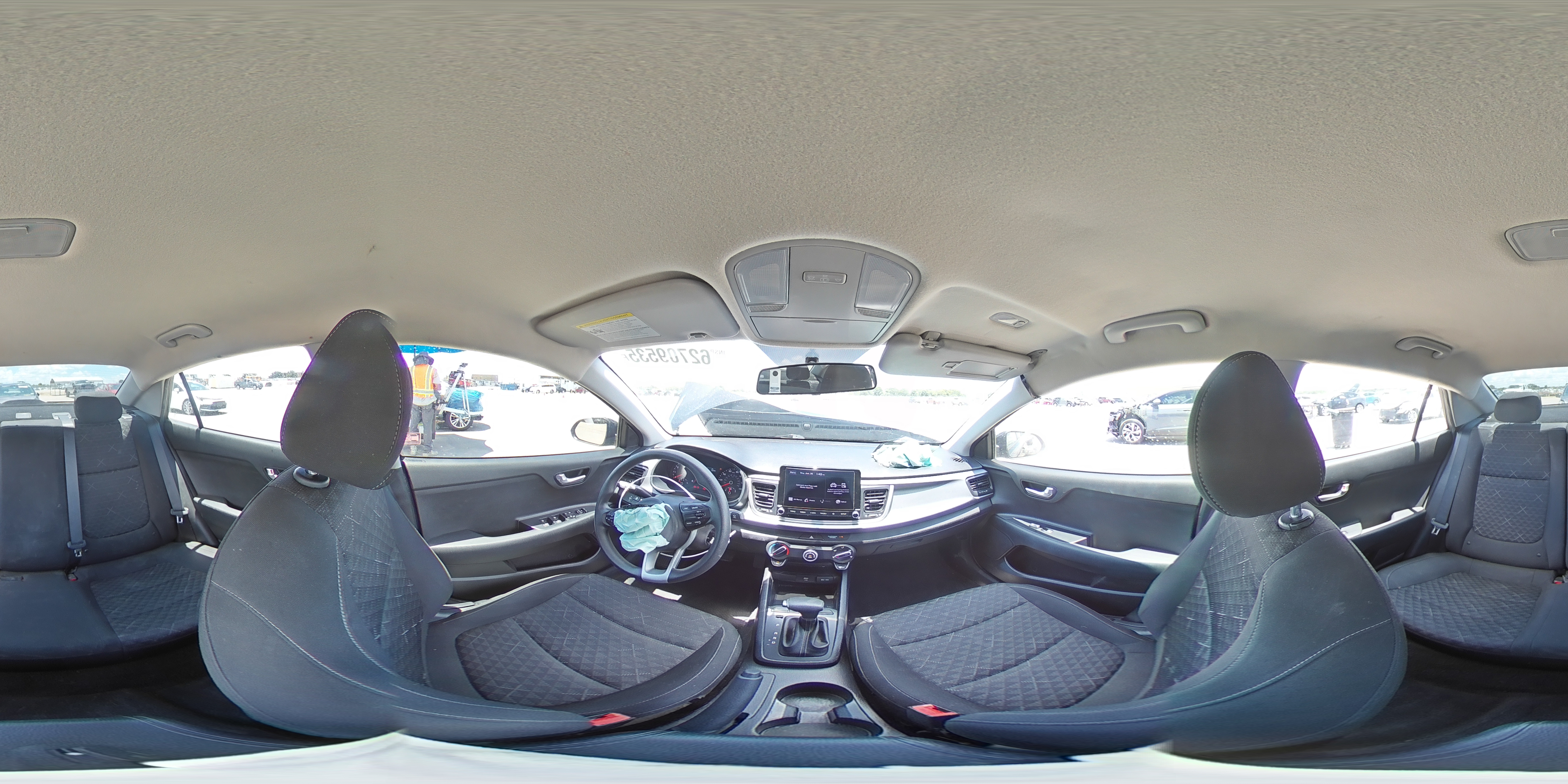 2021 Kia Rio Lx VIN: 3KPA24AD8ME428855 Lot: 62709535