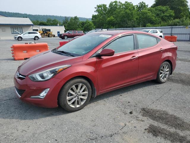  HYUNDAI ELANTRA 2015 Red