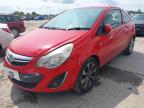 2012 VAUXHALL CORSA ACTI for sale at Copart YORK