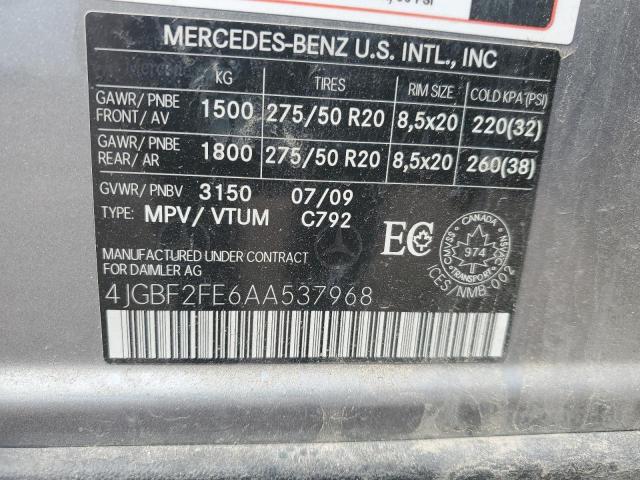 2010 MERCEDES-BENZ GL 350 BLUETEC  