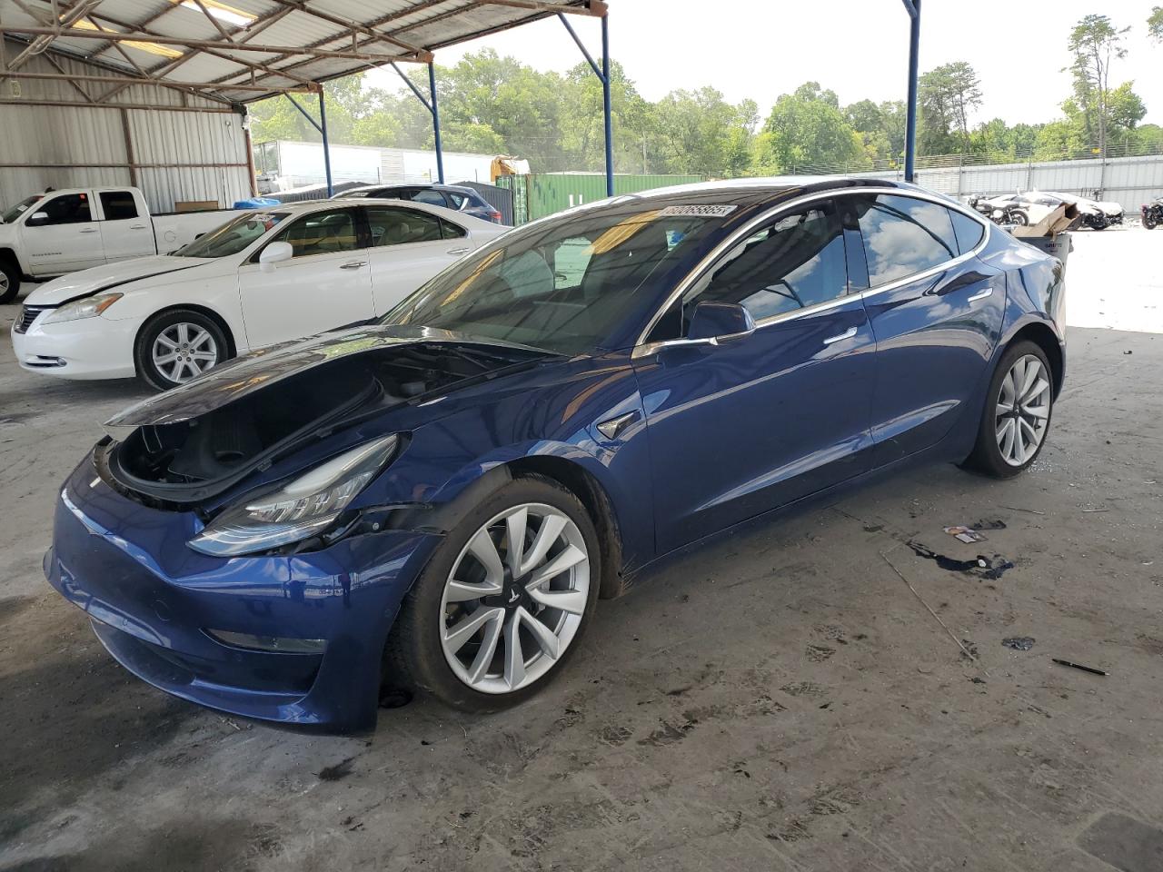 2018 Tesla Model 3 იყიდება Cartersville-ში, GA - Front End