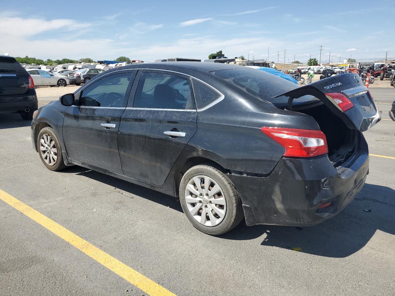 NISSAN SENTRA 2017 VIN 3N1AB7AP5HY406377 zdjęcie 2