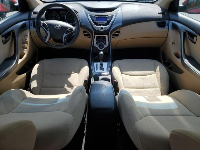 Sedans HYUNDAI ELANTRA 2012 Burgundy