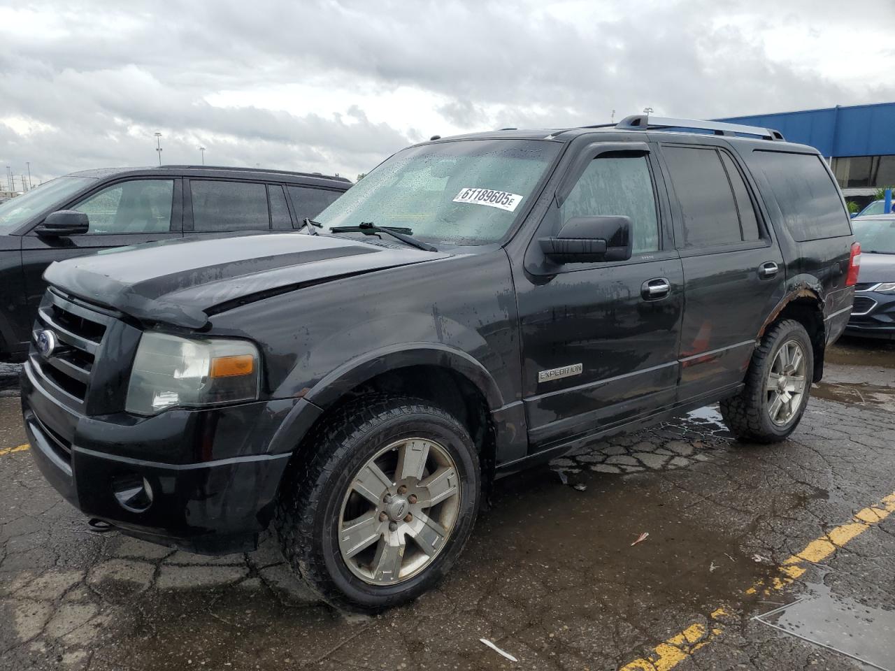 2008 Ford Expedition Limited იყიდება Woodhaven-ში, MI - Rear End