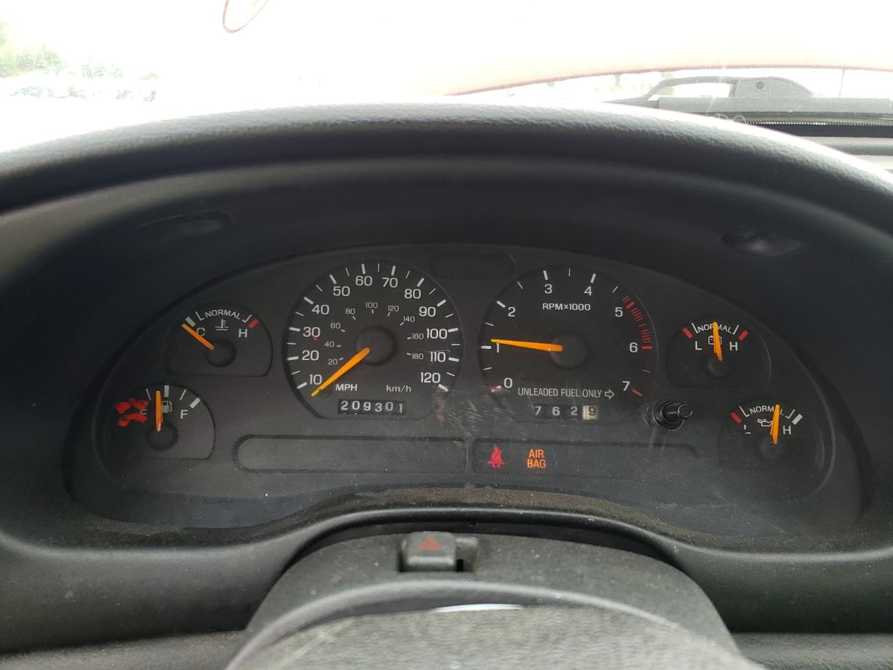 1998 Ford Mustang VIN: 1FAFP4047WF211188 Lot: 59023785