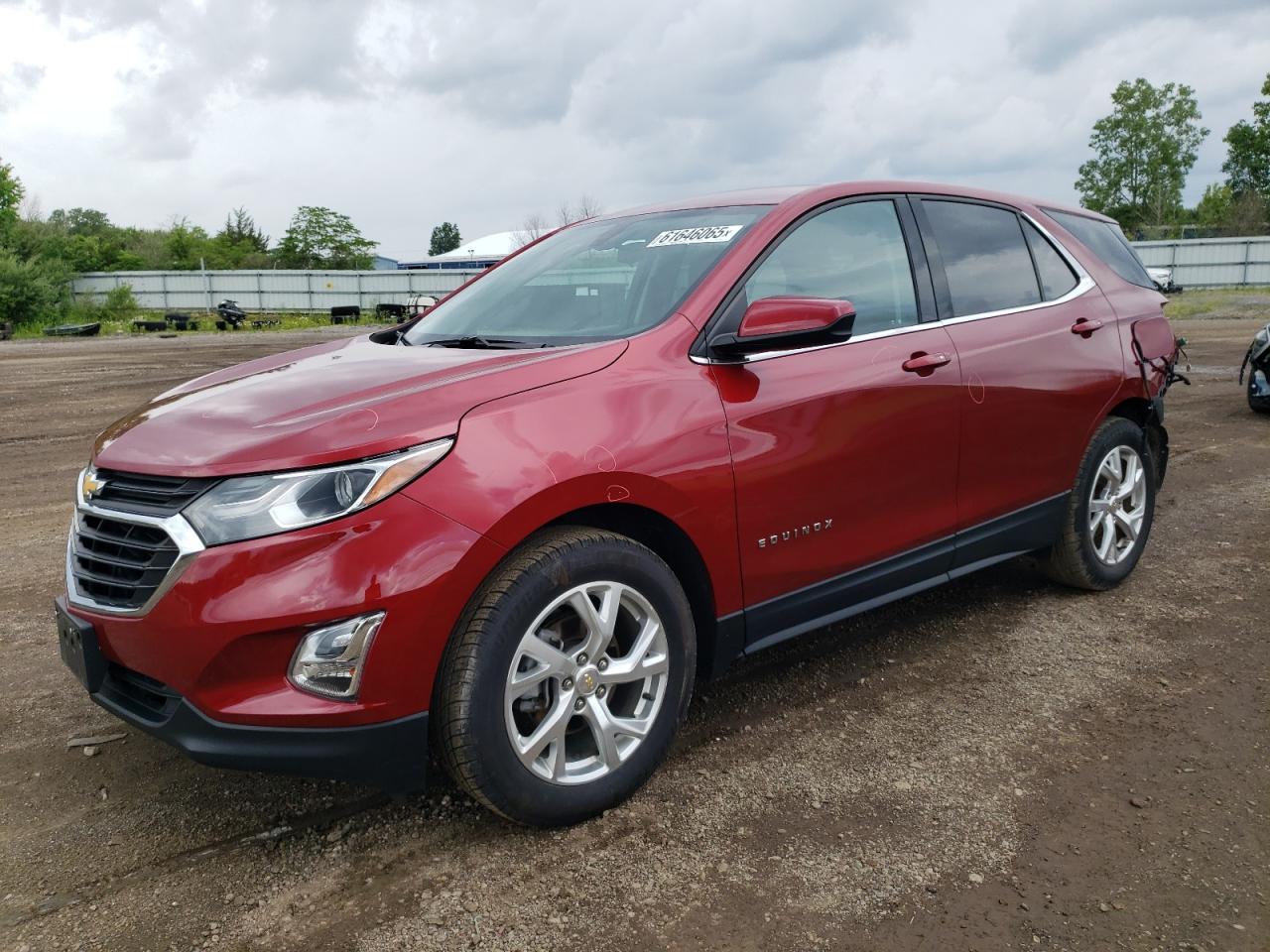 2019 Chevrolet Equinox Lt за продажба в Columbia Station, OH - Rear End