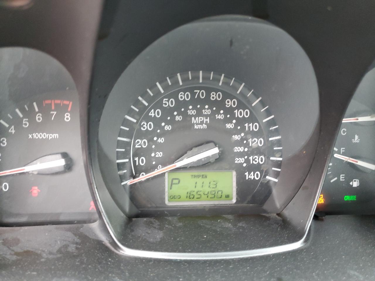 2008 Kia Spectra Ex VIN: KNAFE121285562968 Lot: 61083335