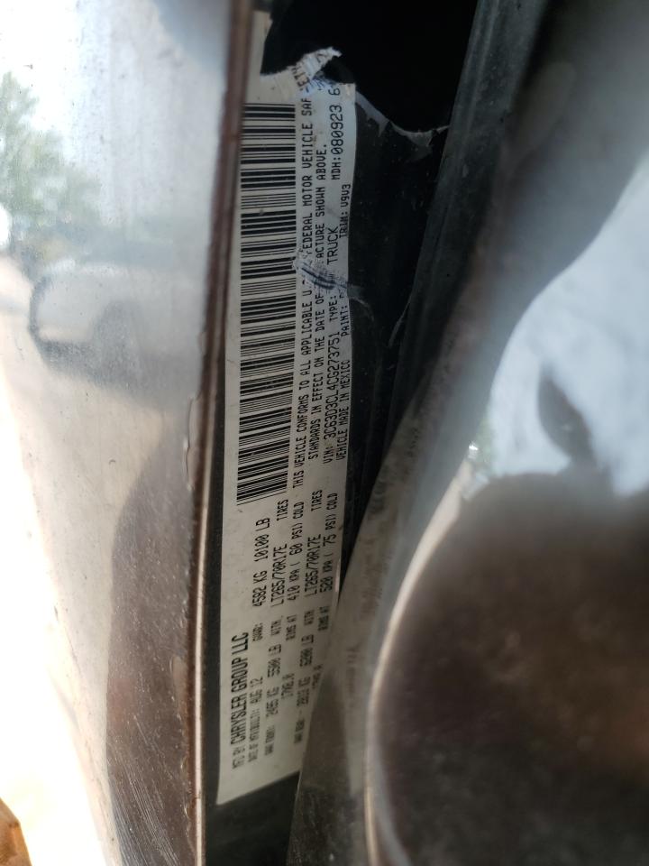 2012 Dodge Ram 3500 St VIN: 3C63D3CL4CG273751 Lot: 58635815