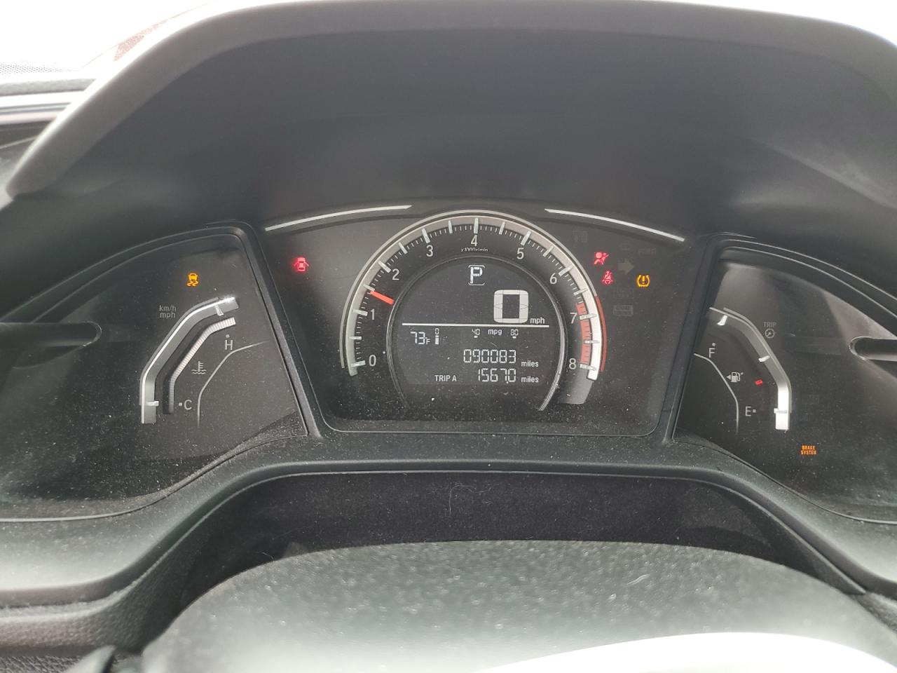 2HGFC4B0XHH312163 HONDA CIVIC 2017
