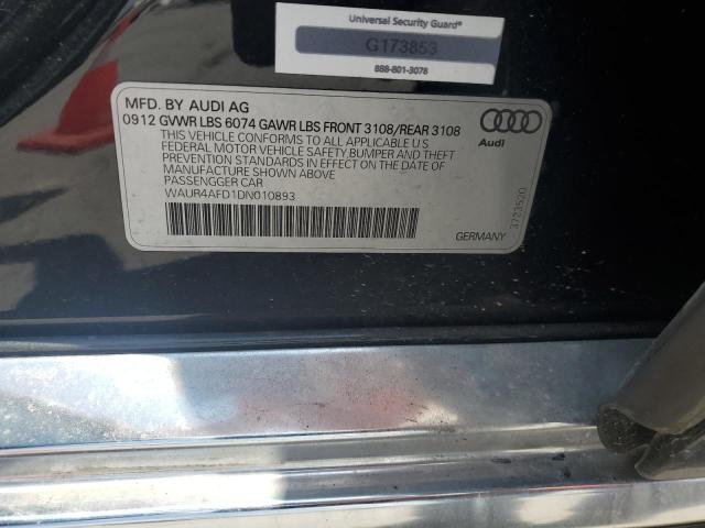 2013 AUDI A8 L QUATTRO  