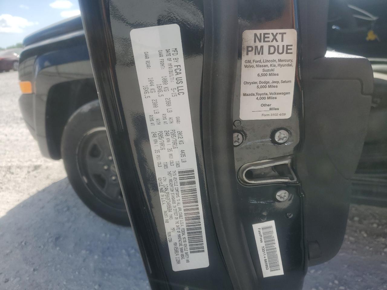 JEEP PATRIOT 2015 VIN 1C4NJPBA2FD409684 zdjęcie 13