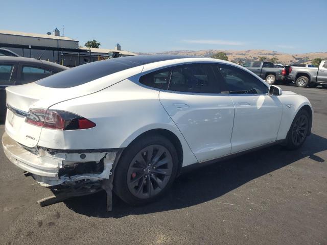  TESLA MODEL S 2014 Белы