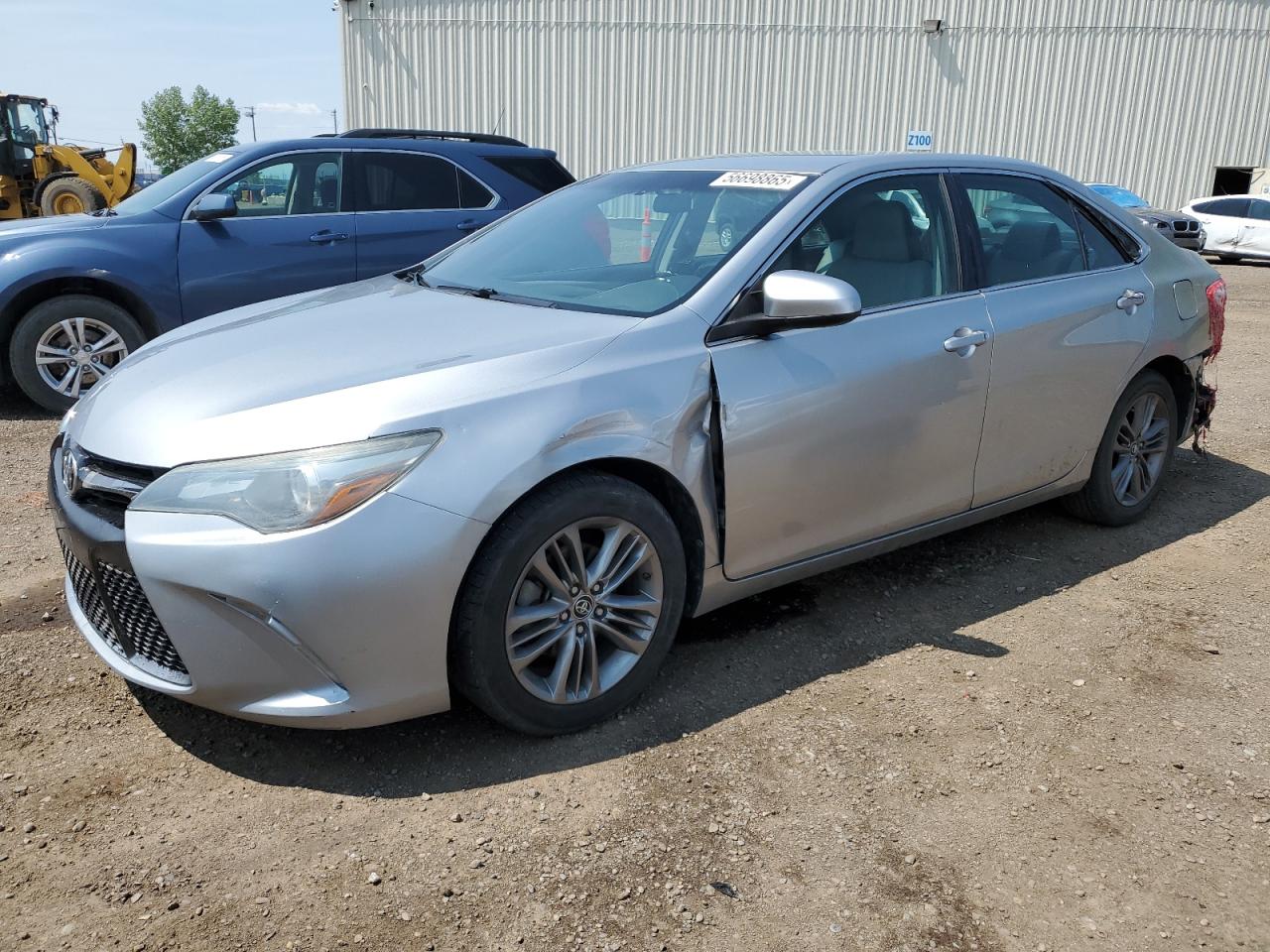 2015 Toyota Camry Le de vânzare în Rocky View County, AB - Burn