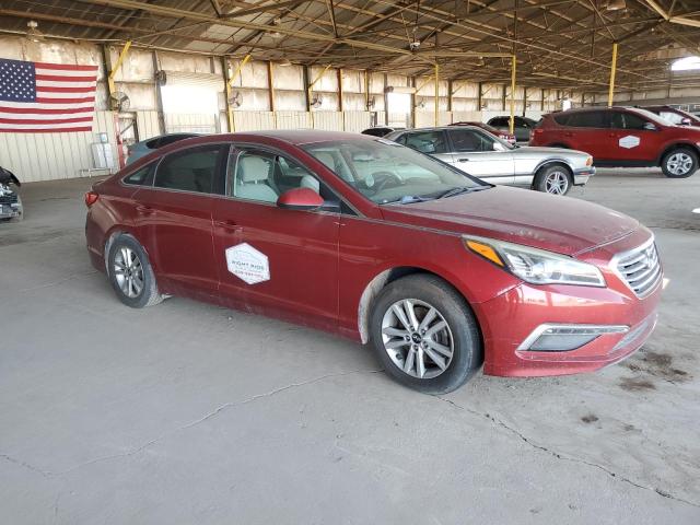 Sedans HYUNDAI SONATA 2015 Czerwony