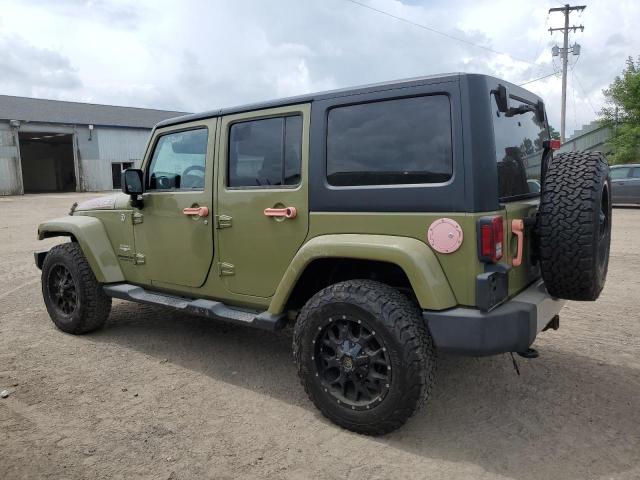 Parquets JEEP WRANGLER 2013 Green