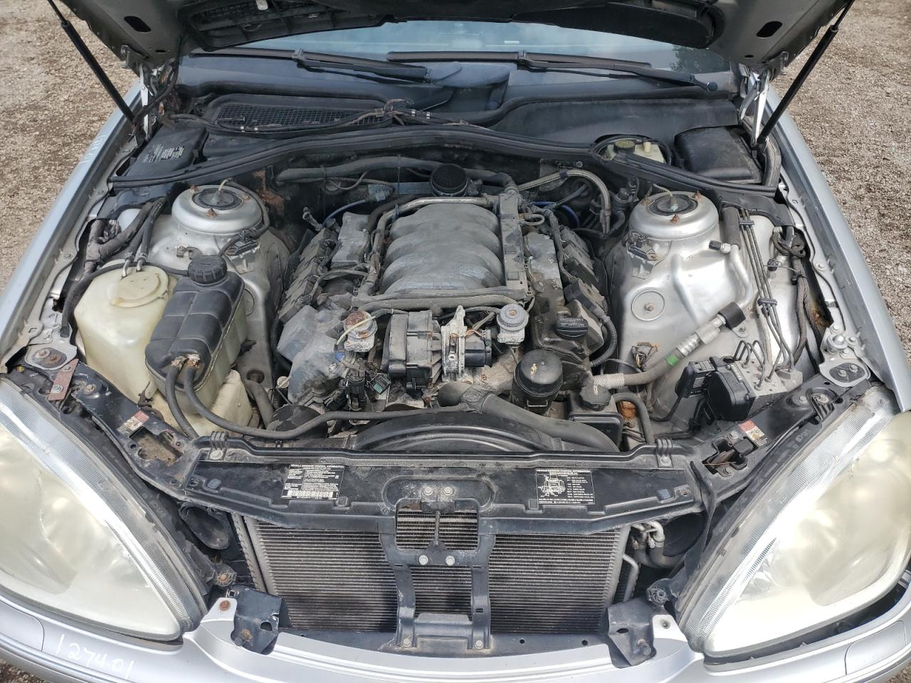 2000 Mercedes-Benz S 500 VIN: WDBNG75J7YA118059 Lot: 60116875