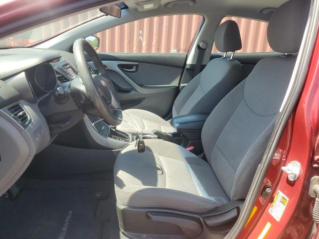  HYUNDAI ELANTRA 2016 Burgundy