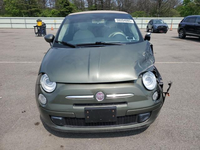  FIAT 500 2012 Зелений