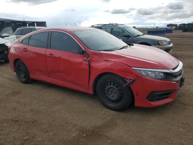  HONDA CIVIC 2018 Красный