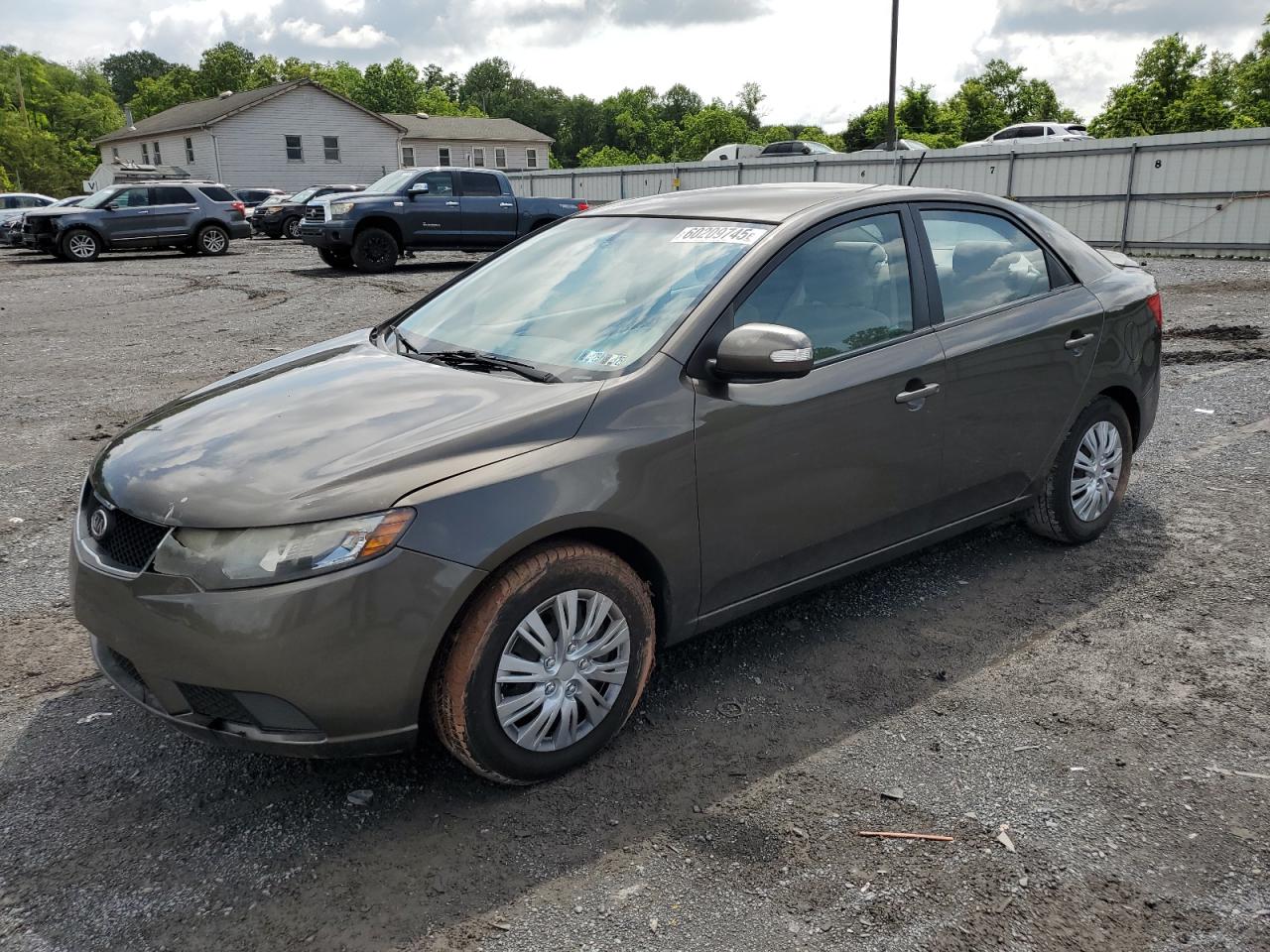 2010 Kia Forte Ex იყიდება York Haven-ში, PA - Burn - Engine