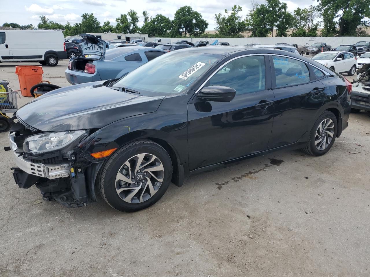 2018 Honda Civic Ex zu verkaufen in Bridgeton, MO - Front End