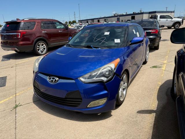 Coupet HYUNDAI VELOSTER 2013 Granatowy