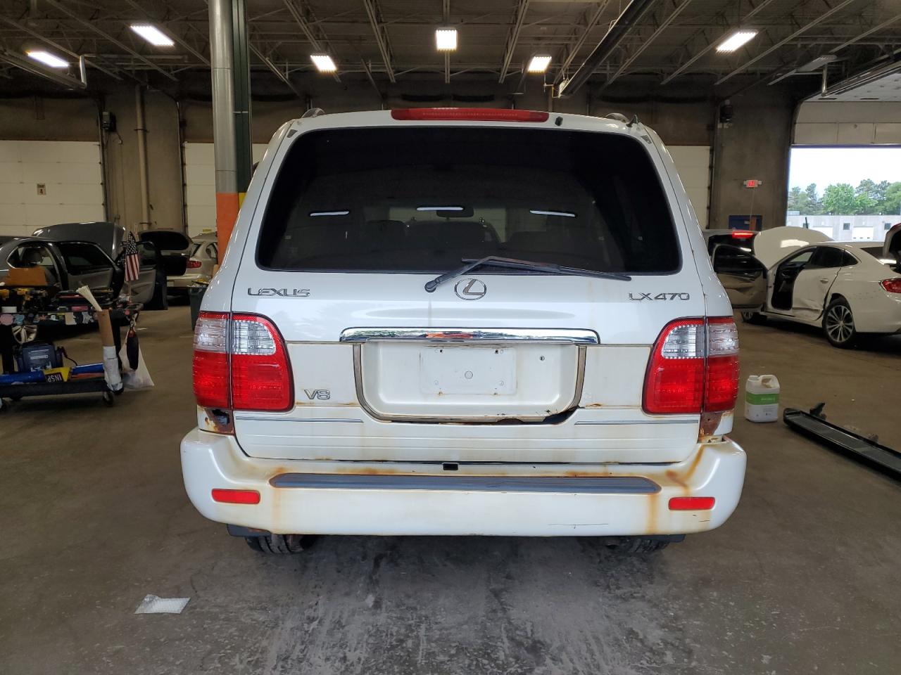 2000 Lexus Lx 470 VIN: JT6HT00W8Y0098311 Lot: 60978585