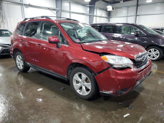  SUBARU FORESTER 2015 Красный