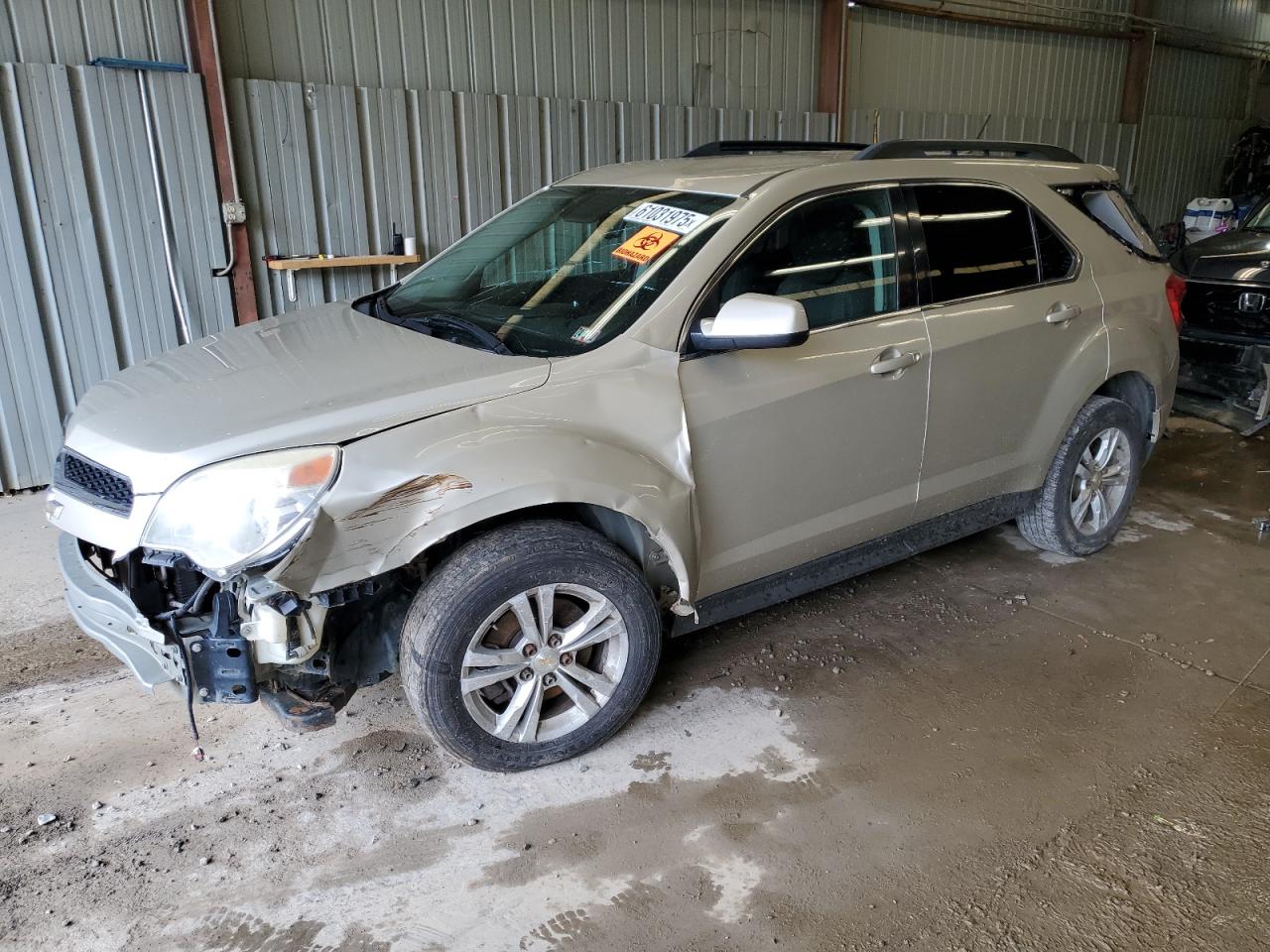 2014 Chevrolet Equinox Lt за продажба в West Mifflin, PA - Biohazard/Chemical