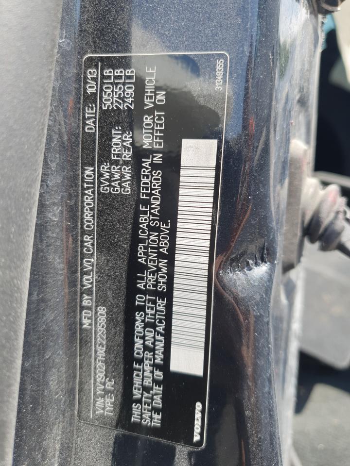 2014 Volvo S60 T6 VIN: YV1902FHXE2295808 Lot: 61484675