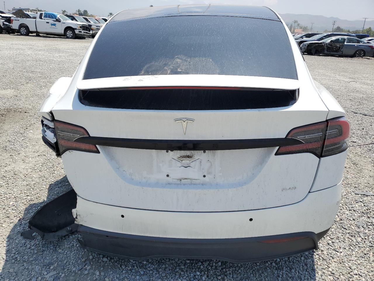 2022 Tesla Model X VIN: 7SAXCBE69NF333226 Lot: 58268465