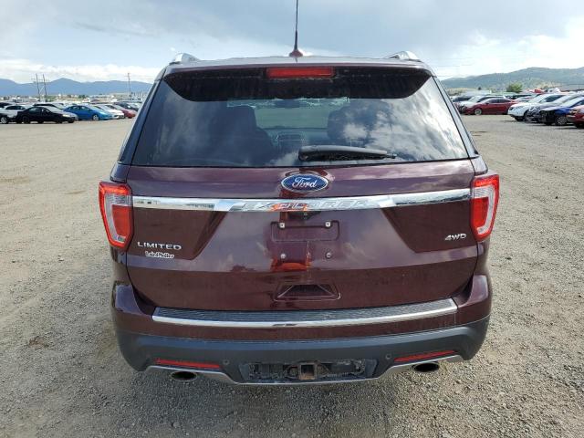  FORD EXPLORER 2018 Бордовый