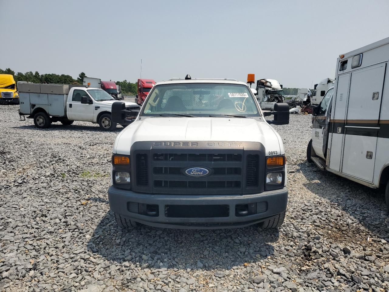 2008 Ford F350 Srw Super Duty VIN: 1FDWF30548EC54939 Lot: 58777035
