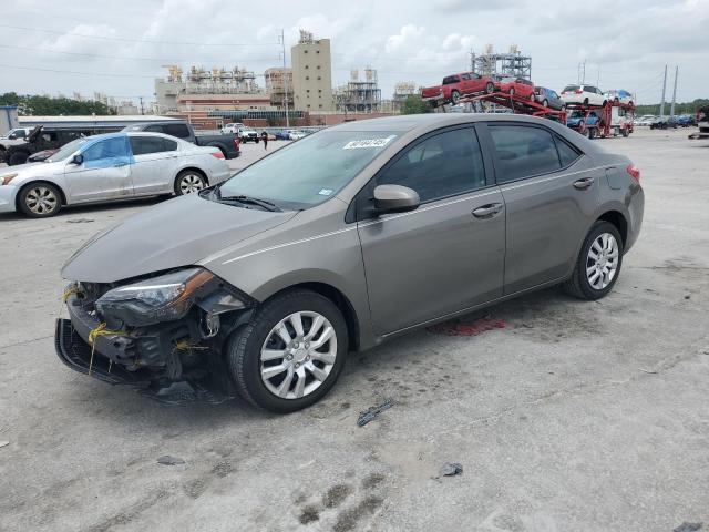  TOYOTA COROLLA 2018 tan