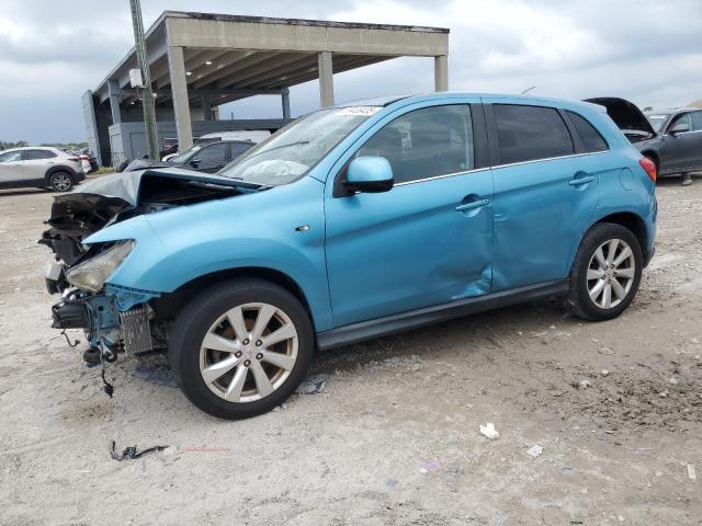  MITSUBISHI OUTLANDER 2014 Teal
