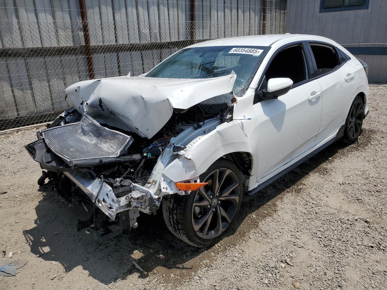 2018 Honda Civic Sport للبيع في Los Angeles، CA - Front End