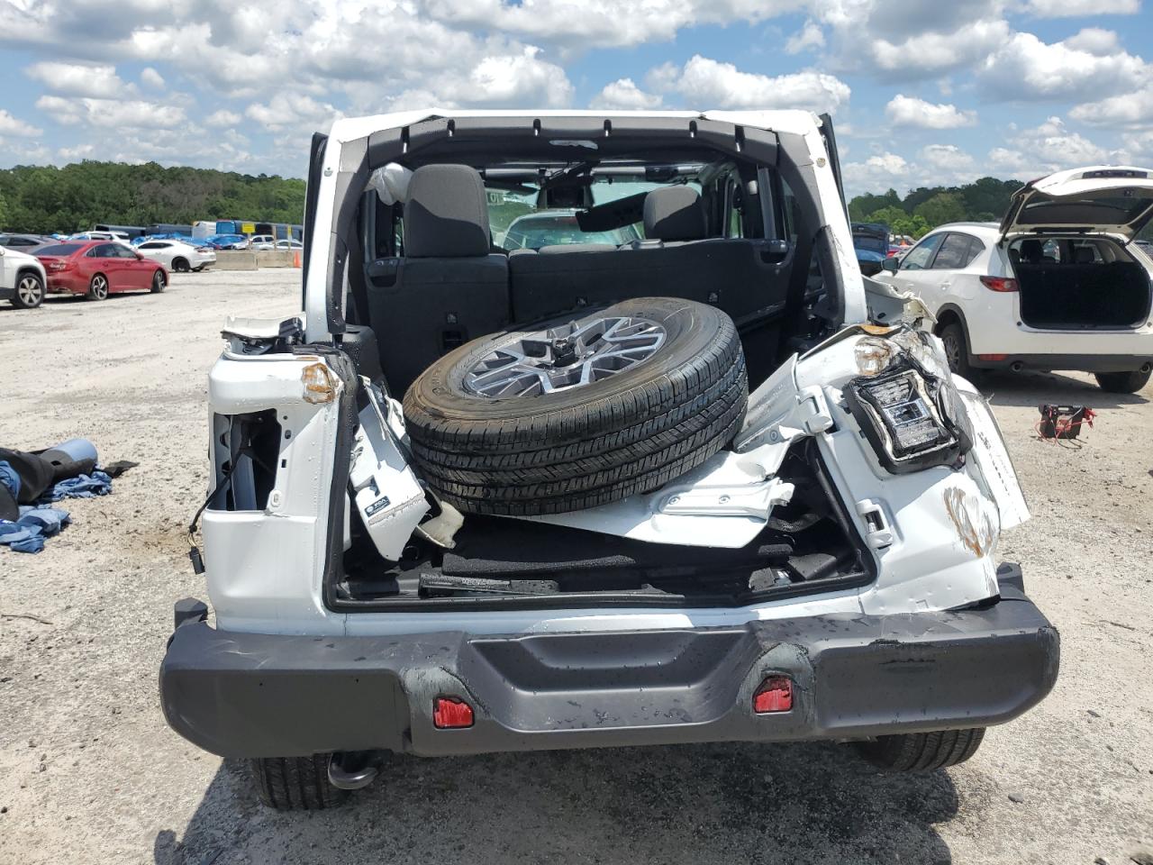 2025 Jeep Wrangler Sahara VIN: 1C4PJXEN6SW591511 Lot: 61090325