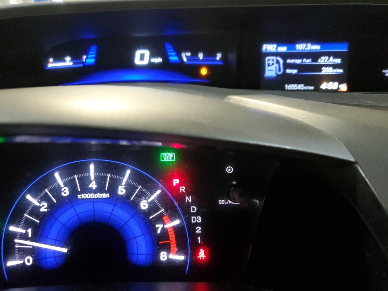 2012 Honda Civic Lx VIN: 19XFB2F5XCE352825 Lot: 60646085