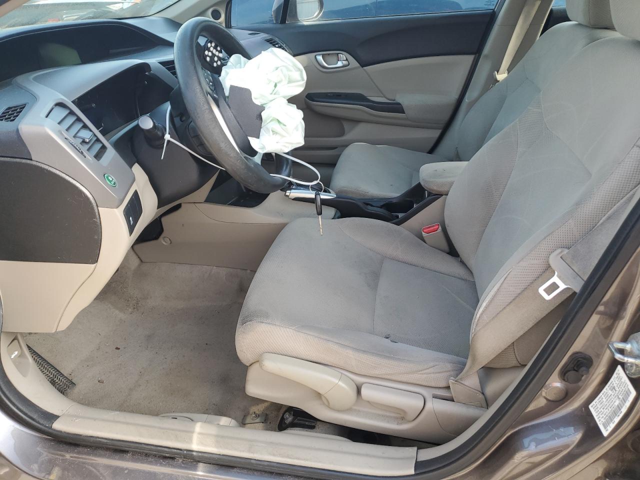 2012 Honda Civic Ex VIN: 19XFB2F8XCE073613 Lot: 61108835